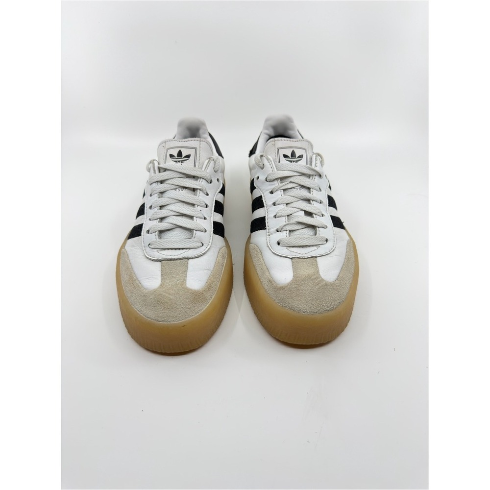 Adidas Women 5.5 White Samba Rose Platform Gum Sole Sneakers Sambarose - Picture 2 of 9